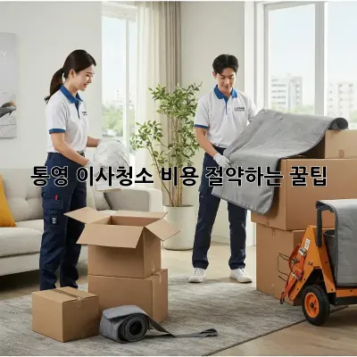 통영 이사청소, 비용 절약하는 꿀팁!