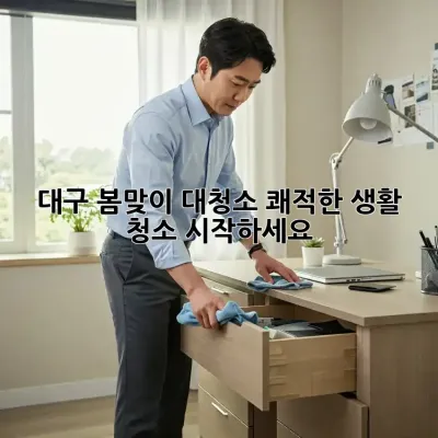 대구 봄맞이 대청소: 쾌적한 생활 청소 시작하세요!
