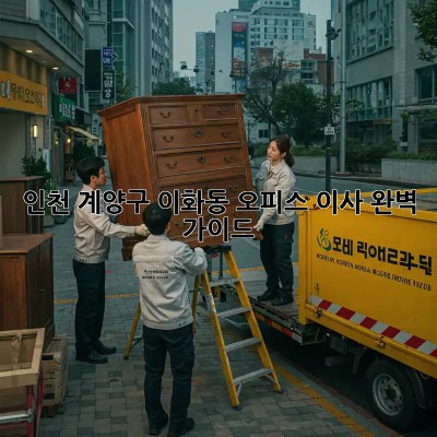 인천 계양구 이화동 오피스 이사, 완벽 가이드!